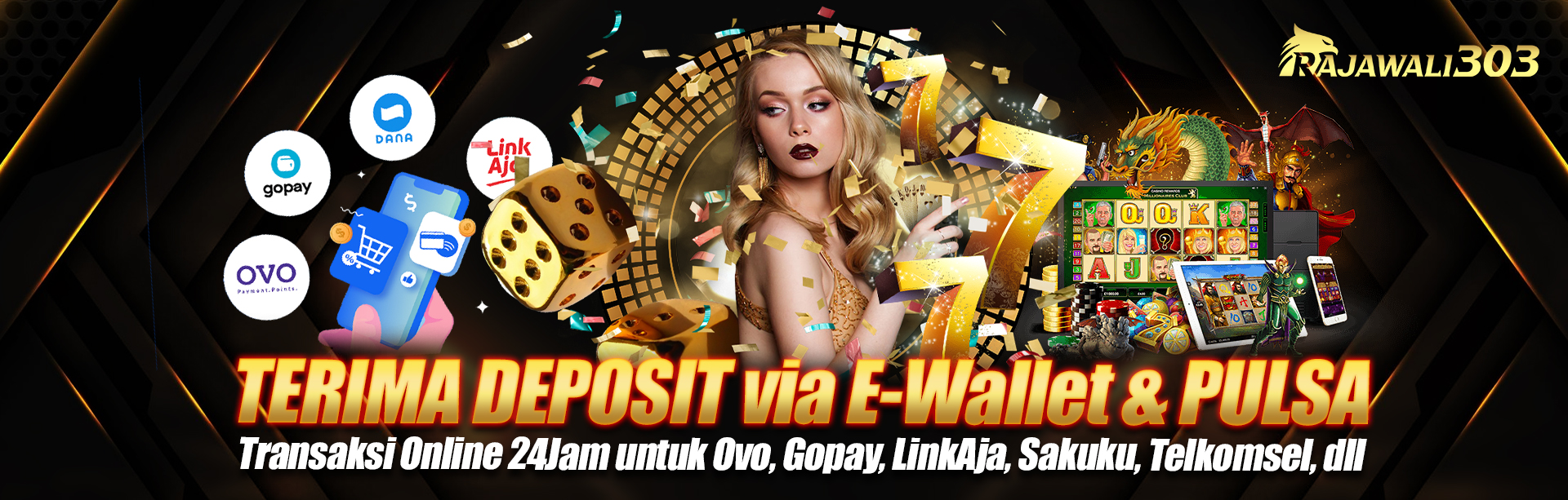 Deposit E-Wallet & Pulsa